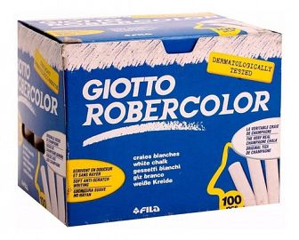 TIZA GIOTTO ROBERCOLOR BLANCA CJ X100